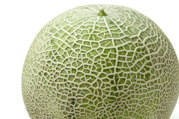 Wall Mural - Melon isolated on white background. Close up. Studio shot.
