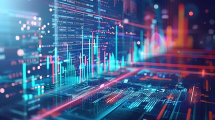 Poster - Depict the role of big data analytics in banking, with an emphasis on data visualization and predictive analytics tools