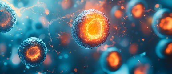 Poster - Organelle Observation in Cell Culture through Microscopic Depiction of Growth Structure and Organizational Patterns in a Biological Research Setting