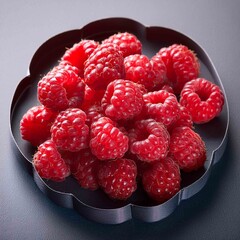 Sticker - Red raspberry berry