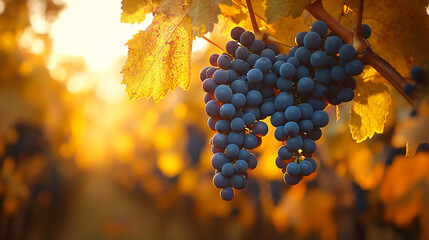 Canvas Print - Autumn Grapes.