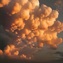 Poster - clouds in the sky