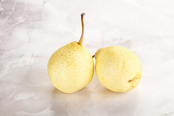 Poster - Natural organic Chinese yellow pears