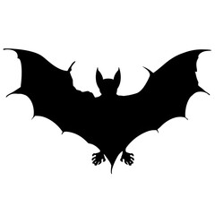 Wall Mural - bats silhouette png
