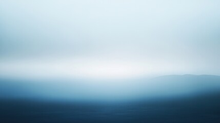 Wall Mural - A cloudy sky with a mountain in the background