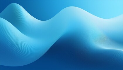 Wall Mural - Light blue gradient abstract banner background