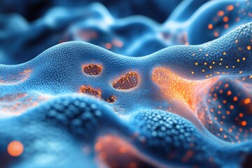 Poster - Nanotechnology Advancements in Bioengineered Tissue Development, exploring the innovative use of nanoscale materials to enhance tissue engineering and regenerative medicine applications