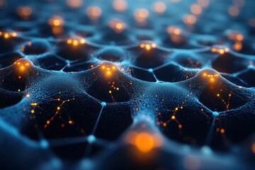 Poster - Self-Healing Surfaces through Nanotech Innovation, advanced materials utilizing nanotechnology to enable surfaces that autonomously repair damage, enhancing durability and longevity.