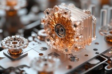 Poster - self-assembling nanotech devices, innovative structures that autonomously organize at the nanoscale,