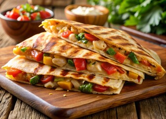 Wall Mural - Chicken quesadillas