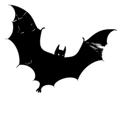 Wall Mural - bats silhouette png