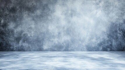 Poster - Background featuring textured concrete in dark blue and white, vintage minimalist decor, and abstract light stucco