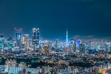 Poster - 日本の首都東京の夜景