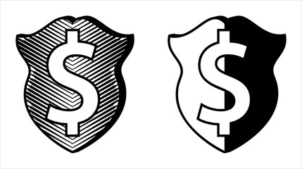 Sticker - Money Protection Icon M_2408001