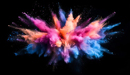 Poster - Colorful Explosion.