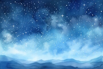 Wall Mural - Sky outdoors nature night.