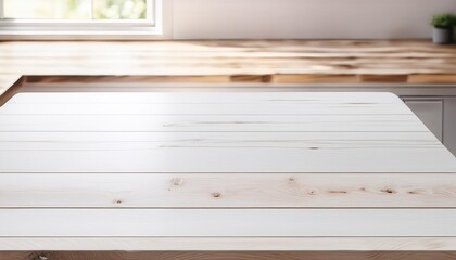 white table top with natural wood texture