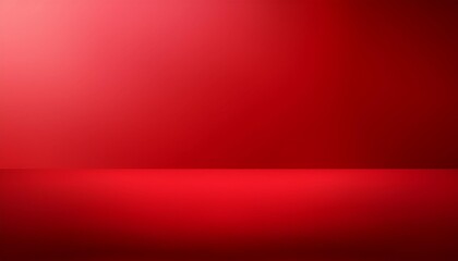 Sticker - red gradient abstract background for christmas and valentine