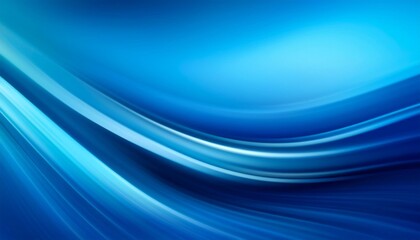 Poster - blue gradient defocused abstract photo smooth lines pantone color background