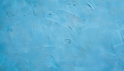 Sticker - decorative light blue painted plaster wall background