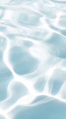Wall Mural - the image is of a body of water with a blue and white color scheme