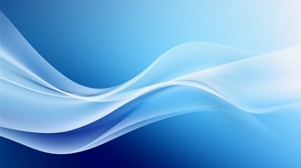 Wall Mural - abstract background , 3d render blue waves, transparent, texture background, gradient, glow