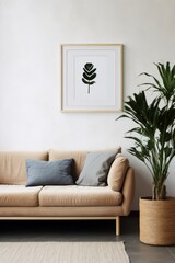 Poster - Plant furniture cushion pillow.