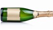 © William - champagne bottle isolated on white background with clipping path