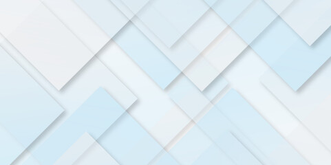Abstract blue background with overlay stripes shape. Modern random object shape texture. Geometric background. Vector illustration abstract graphic design banner pattern presentation background web.
