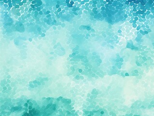 Teal watercolor abstract halftone background pattern