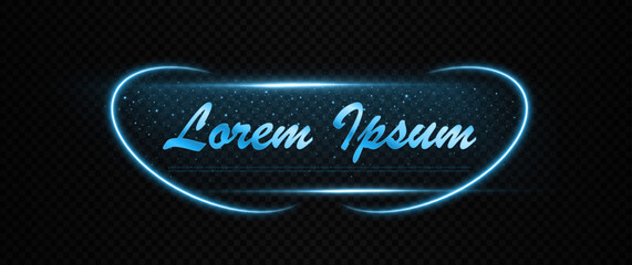 Wall Mural - modern shining banners with sparkling stars and particles. elegant luxury design frames. sale banner