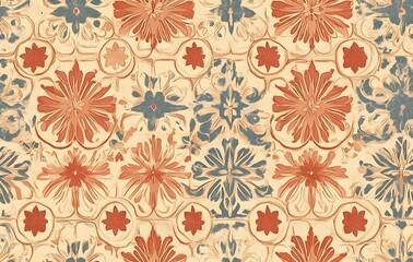 A print pattern of Victorian fabric