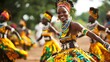 © pkproject - Vibrant and Joyful Traditional African Community Festival Dance Performance