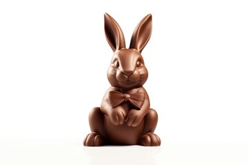 Wall Mural - Easter bunny chocolate animal mammal.