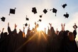 © Rawpixel.com - High school graduates graduation adult sky.