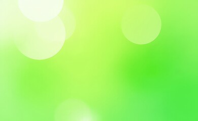 Wall Mural - abstract green background with blurred lights