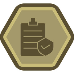 Wall Mural - Verification Icon Design