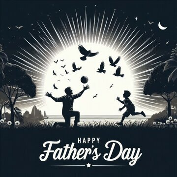 father Day text vector art 
