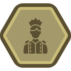 Sticker - King Icon Design