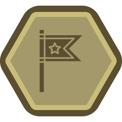 Sticker - Flag Icon Design