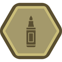 Poster - Marker Vector Icon Design