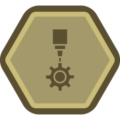 Sticker - Settings Icon Design