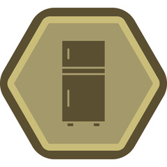 Sticker - Fridge Icon Design