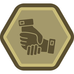 Sticker - Partnership Icon Design