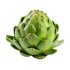 Wall Mural - Artichoke isolated on transparent background