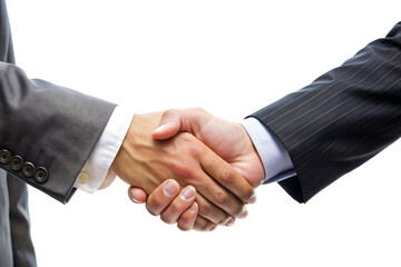 handshake between two businessmen