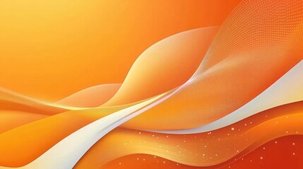 Stylish orange background for presentation, printing, business cards, banner