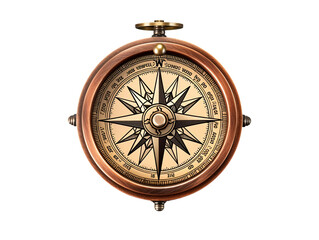 a close up of a compass