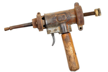 Rusted Hand-Crank Drill