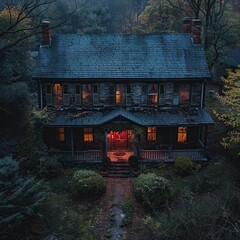 Wall Mural - Mysterious Old House